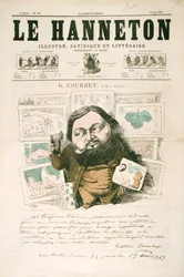 Gustave Courbet, fransk maler, 1867