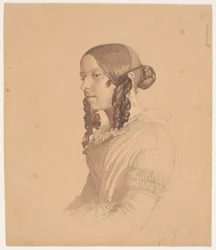 Dameportræt (Helene v. Germadt)