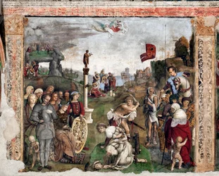St. Ceciles liv: St. Valerianus og Tiburtius