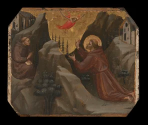 Saint Francis modtager Stigmata