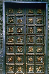 Norddørene til baptisteriet San Giovanni, 1403-1424
