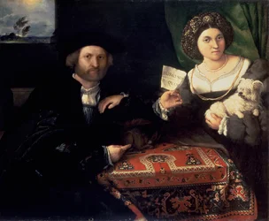 Ægtemand og hustru, ca. 1523