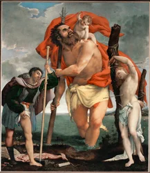 Sankt Kristoffer mellem Sankt Rochus og Sankt Sebastian (maleri)