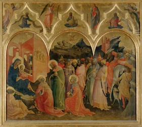 The Adoration of the Magi (tempera på træ)