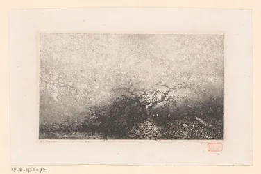 Landskab med et træ ved en pool Forskellige landskaber (serietitel) Croquis du voyage de 1843 (serietitel)