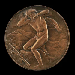 Kain forbandet af den Evige, 1878.