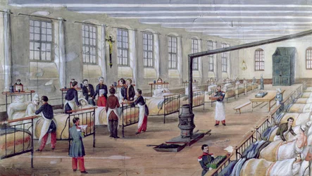 Militærhospitalet i Val-de-Grace i Paris, 1854