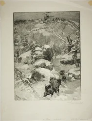 Vinter: Cuvier-Châtillon-klippen