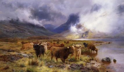 Gennem Glencoe ad vej til Tay, 1899