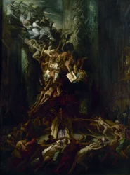Sabbattens runde, ca. 1861.