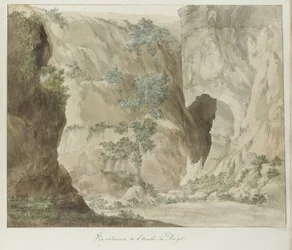 Buitenwand van de grot Dionysius øre Udvendigt billede af Dionysius