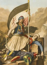 Nikolakis Mitropoulos. Fra Rejse til Athen og Konstantinopel, 1825