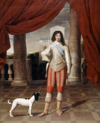Ludvig XIII af Frankrig (olie på panel)
