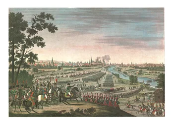 Franskmændenes indtog i Moskva, 14. september 1812, c1850