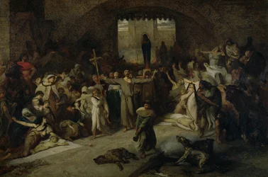 Pesten i Tournai i 1095, 1883