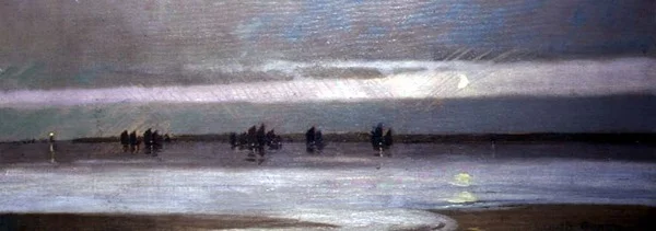 Returfiskerflåde fra Carbis Bay, ca. 1904 (olie på lærred)