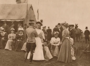 Udendørs sammenkomst, 1937.