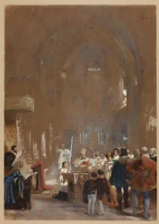 Ceremoni i en katedral