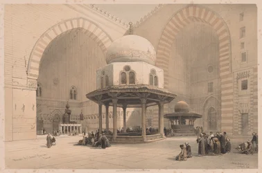 Egypten og Nubien, bind III, nr. 8: Sultan Hassans moske, Kairo