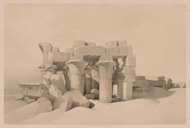 Egypten og Nubien: Bind II - nr. 42, Ruinerne af Kom Ombo