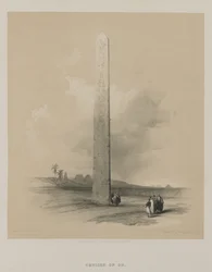 Egypten og Nubien, bind II: Heliopolis-obelisk