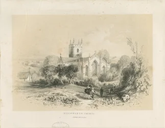 Handsworth Church: litografi, nd [1806-1885]