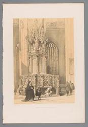 Tabernaklet i Saint Laurentius-kirken i Nürnberg Tabernacle de l