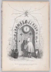Godaften så, min ven Lektor... fra Scener fra Private og Publique L..., ca. 1837-47.