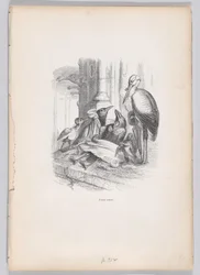 Jeg var enke fra Scener fra Dyrenes private og offentlige liv, ca. 1837-47.