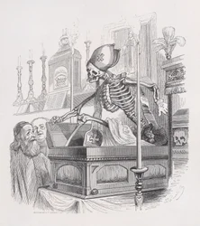 Relikvier fra The Complete Works of Béranger, 1836.