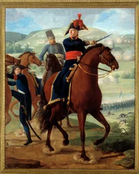 Ridesportræt af general Louis Marie Turreau de Garambouville (kendt som Turreau de Garambouville eller Turreau de Linieres