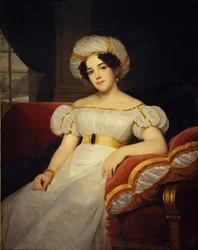 Portræt af prinsesse Natalya Stepanovna Golitsyna, født grevinde Apraksina 1794-1890, 1824