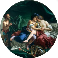 Mars og Venus opdaget af Vulkan, 1768