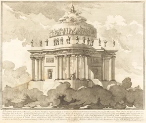 Temple of Minerva, til "Chinea" Festival