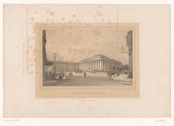 Udsigt til BeursgeBouw i Paris Bourse et Tribunal de Commerce (titel på objekt) Ansigter i og omkring Paris (serietitel) Paris (serietitel på objekt)
