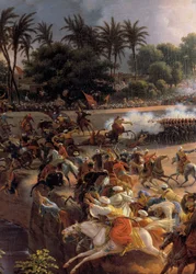 Kampagne (Ekspedition) af Egypten (1798-1801): "" Slaget ved pyramiderne, 21. juli