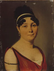 Portræt af operasangerinden Caroline Branchu 1780-1850, ca. 1810.