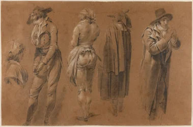 Studie for The Speculators på Palais Royal