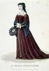 La Belle Féronnière i ""French Gallery of Famous Women"""
