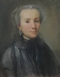 Portræt af en kvinde fra polsk adel, 1776