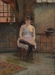 Figur siddende