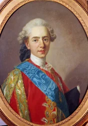 Portræt af Louis XVI, konge af Frankrig, derefter hertug af Berry (1754-1793) Maleri af Louis Michel van Loo (1707-1771) 1769 Søn. 0,64 x 0,49 m