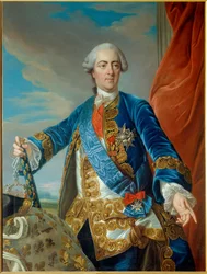 Portræt af Ludvig XV