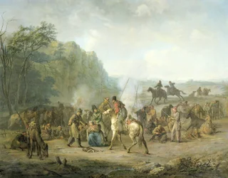 Kosakbivuak, 1813