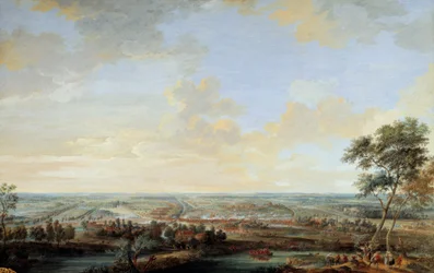 Den østrigske arvefølgekrig (1741-1748): "" Slaget ved Melle vundet af Viscount of Chayla, 9. juli