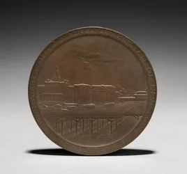 Medalje: Abram Stevens Hewitt omvendt, 1875-1925.