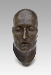 Napoleons dødsmaske, modelleret 1821 støbt 1833
