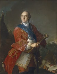Portræt af grev Kirill Razumovsky 1728-1803, Ukraines sidste Hetman, 1758