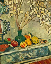 Pavens og Frugtens valuta; Monnaie du Pape et Fruits, ca. 1904-05 (olie på lærred)