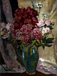 Stor buket blomster